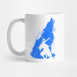 The Walker of abyss v. blue Mug